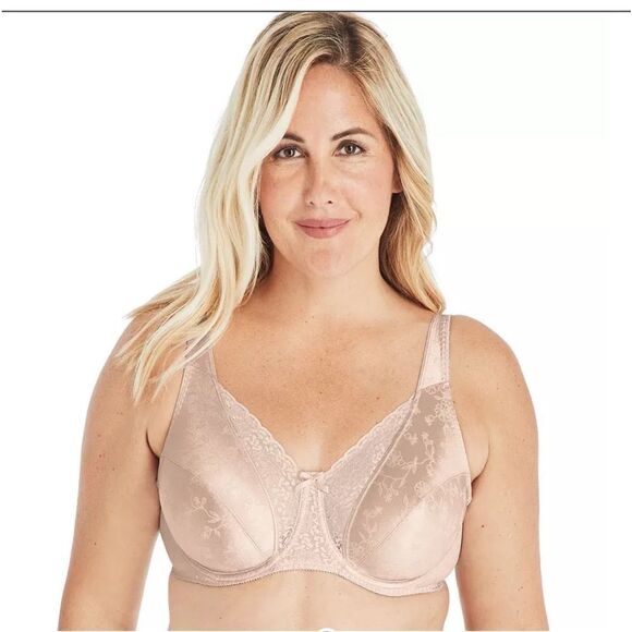 Playtex Secrets Lifts & Supports Full Figure Unlined Underwire Bra 4422
Size 34C - Picture 1 of 7